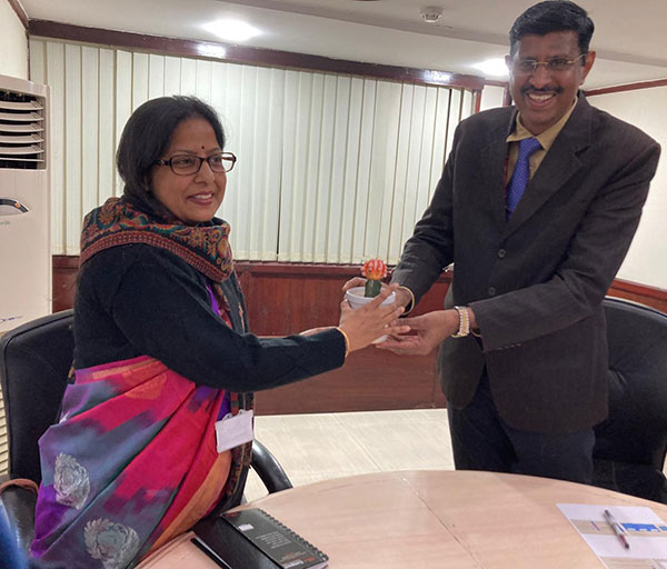 Visit by Joint Secretary, Marketing & Oil Refineries, MoPNG on 11.01.2023.