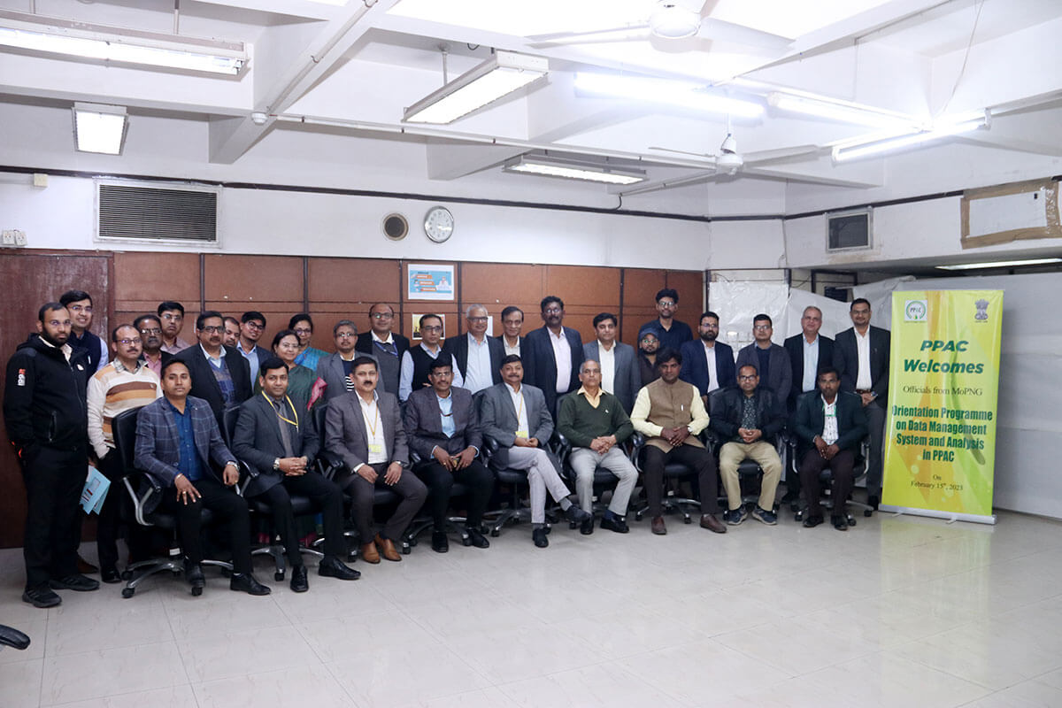 Orientation programme for MoPNG officials conducted at Rajabet on 15.02.2023