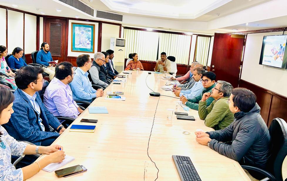 Visit of Smt. Kamini Chauhan Ratan, Additional Secretary & Financial Adviser, MoPNG at Rajabet