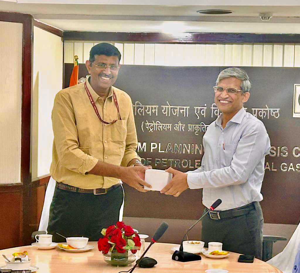 Visit of Director, The International Institute for Population Sciences (IIPS), Mumbai, Dr. K. S. James