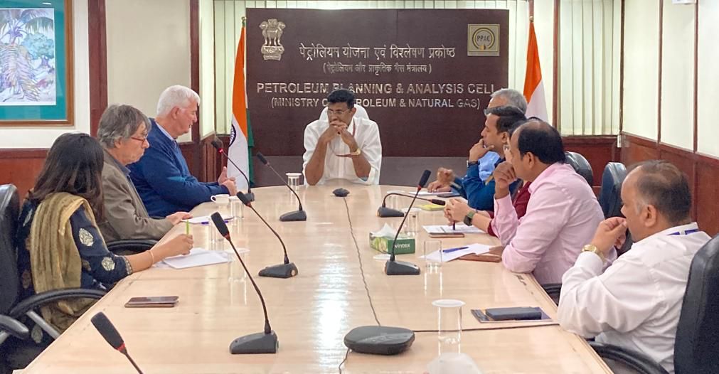 Visit of Didier Bosseboeuf, expert on energy efficiency policies, ADEME, France & Bruno Lapillonne, Cofounder & VP ENERDATA