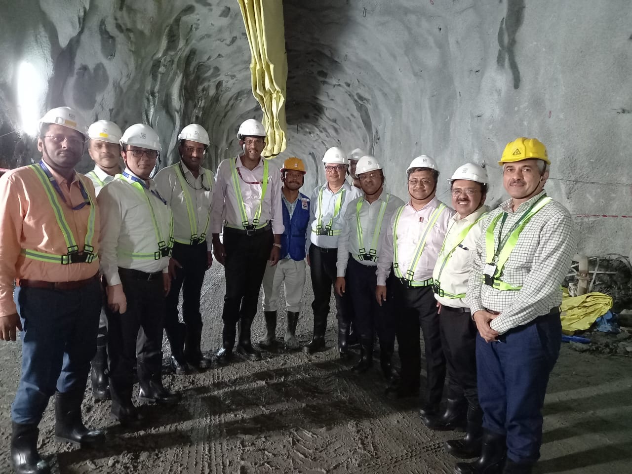 HPCL rajabets india Cavern Visit by DG Rajabet