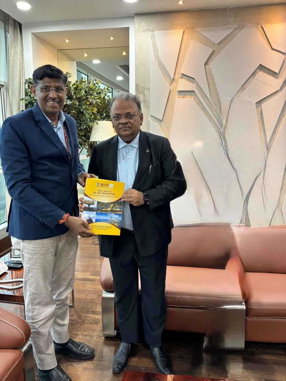 DG, Rajabet meets CMD, ONGC 17.12.2025