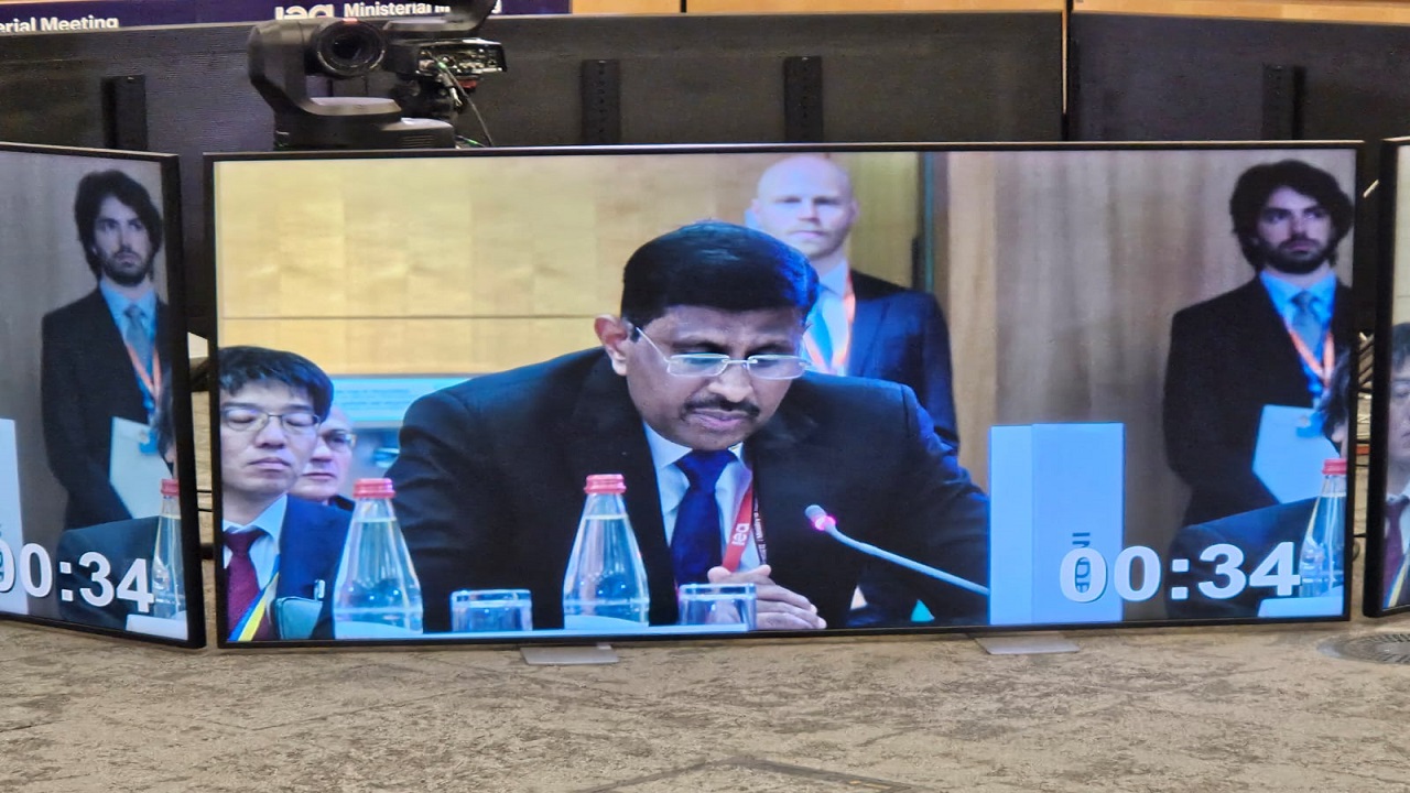 DG Rajabet at IEA Ministerial Meet at IEA, Paris